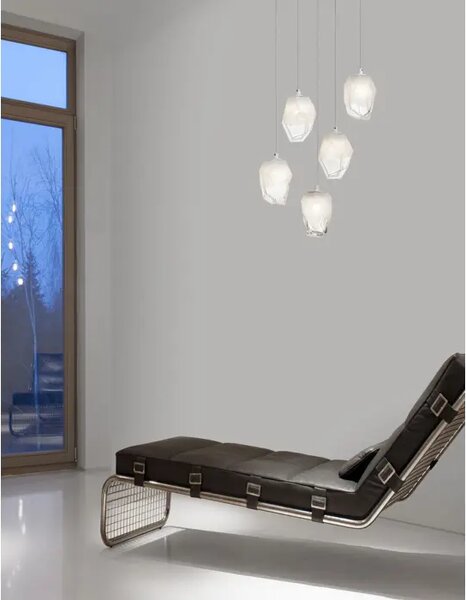 VISEČA SVETILKA LED G9 /IP20/BELA NL9160235