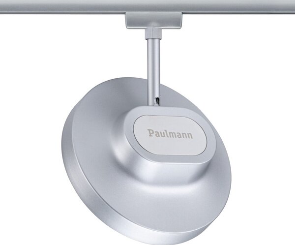 Paulmann URail Smart LED-železniška svetilka Hildor, krom CCT RGB, zatemnjen, Kovinska, Dnevna soba / jedilnica, Plastika, Sodobni