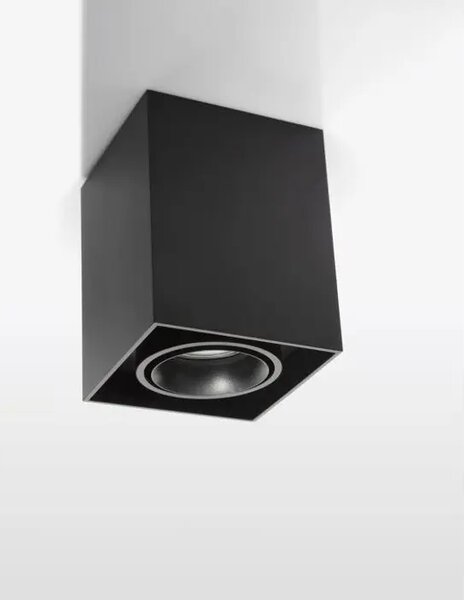 Vgradna svetilka RENDE ČRNE barve GU10 1x10 W IP20 AC220-240 V NL9030420
