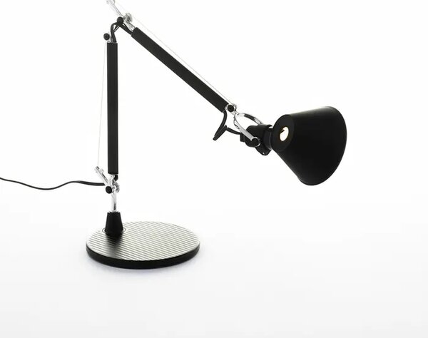 TOLOMEO MIKRO NAMIZNA SVETILKA ČRNE OBLIKE E14 S PODSTAVKOM AR011830