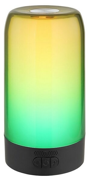 Globo LED namizna svetilka Sandrina (1,5 W, Črna, Srebrna, Aluminij, Siva, Ø x V: 100 x 188 mm)