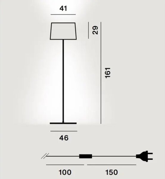 TALNA SVETILKA TWIGGY LETTURA WHITE FOSCARINI FN159004_10
