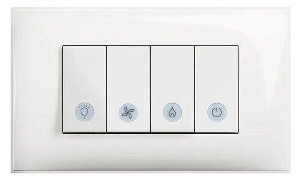 KOPALNIŠKA STIKALA CLASSIA 4M LUČ 10A/VENTILATOR 10A/GRELEC 16A/KOTEL RW4001B4