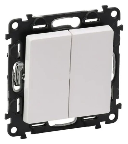 SERIJA 752105 STIKALO 1P/10A/250V VALENA LIFE BELA LE752105