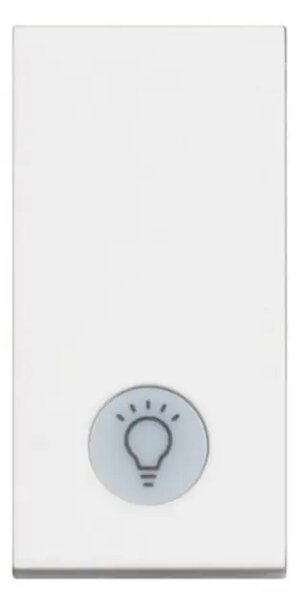 STIKALO CLASSIA 1P/10A/250V 1M BELO Z INDIVIDUALNO LUČKO SIMBOLA RW4001LA