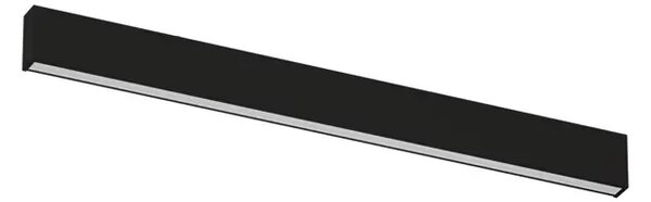 STENSKA SVETILKA V OBLIKI ŠKATLE IP40/4630lm/3000K ČRNA LL9543