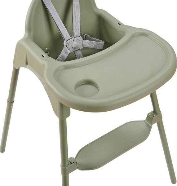 STOLČEK ZA HRANJENJE 63/91/58 cm zelena