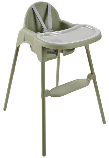 STOLČEK ZA HRANJENJE 63/91/58 cm zelena