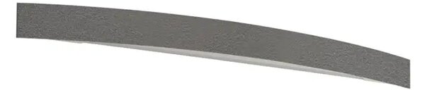 STENSKA SVETILKA CURVE IP40/4430lm/3000K BETON TEMNO SIVA LL1192