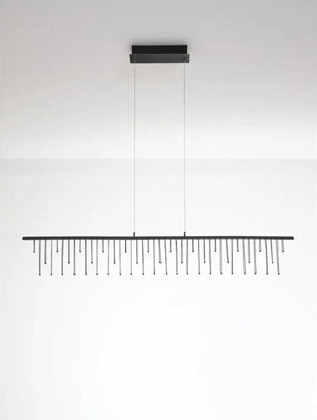 VISEČA LED SVETILKA STELLAR/3000K/17W/1355Lm/ČRNA NL9186973
