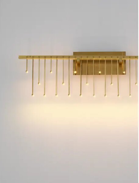 STENSKA SVETILKA NEBULA LED/3000K/11W/807Lm/ZLATA NL9186966