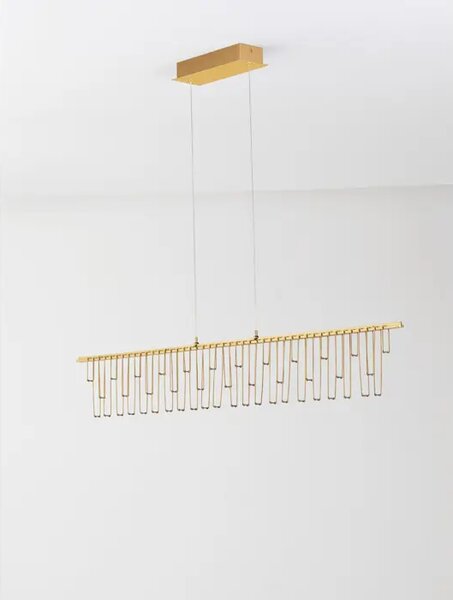 VISEČA LED SVETILKA STELLAR/3000K/17W/1351Lm/ZLATA NL9186972
