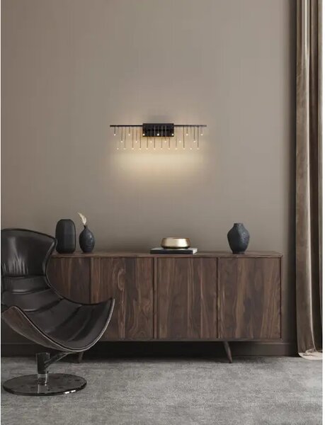 STENSKA SVETILKA NEBULA LED/3000K/11W/892Lm/ČRNA KROMIRANA NL9186967