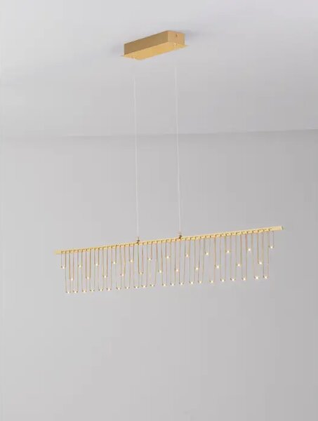 VISEČA LED SVETILKA STELLAR/3000K/17W/1351Lm/ZLATA NL9186972