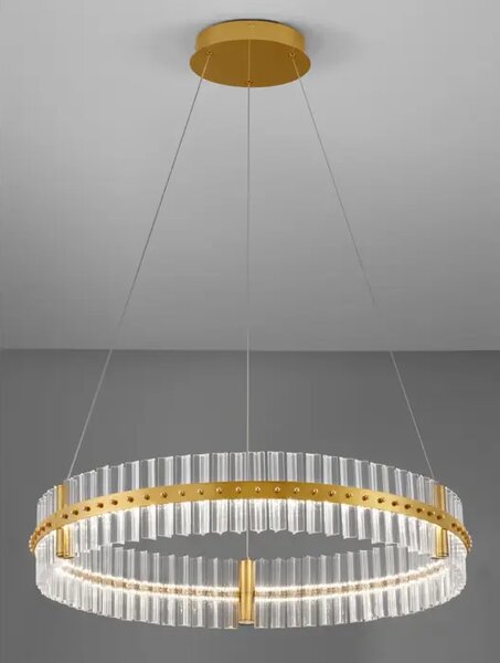 KEZO VISEČA LED SVETILKA/3000K/56W/6339Lm/PLATINASTO ZLATA NL9019734