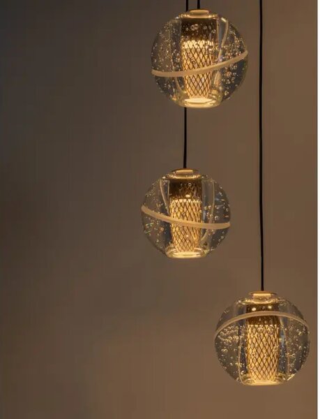 Viseča LED svetilka LICIO/3000K/16W/832Lm/ZLATA NL9186960