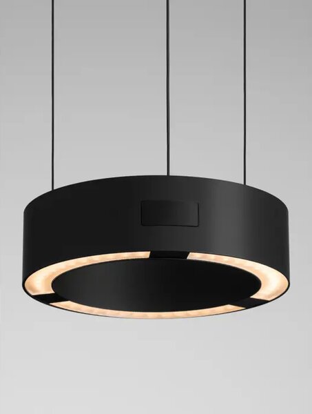 VISEČA LED SVETILKA AFI/3000K/24W/1712Lm/ČRNA NL9870016