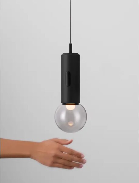 VISEČA SVETILKA CHRONOS LED/3000K/11W/763Lm/ČRNA NL9870024