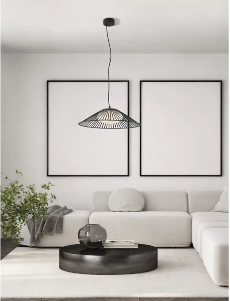 VISEČA LED SVETILKA BRUME/3000K/21W/963Lm/ČRNA NL9620148