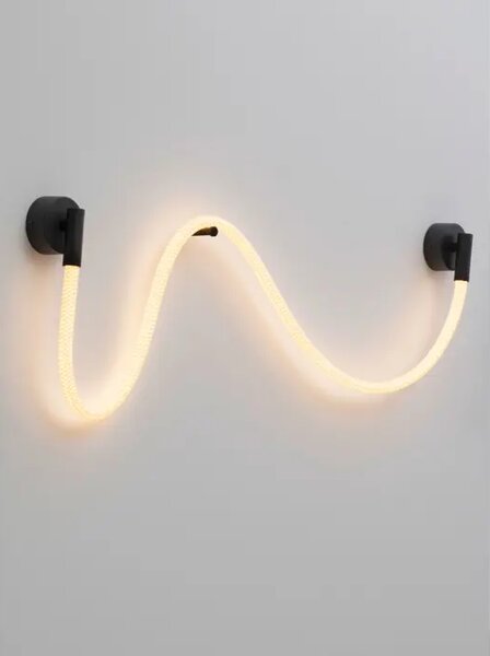 STENSKA SVETILKA ILANE LED/3000K/14W/1190Lm/ČRNO-BELA NL9780102