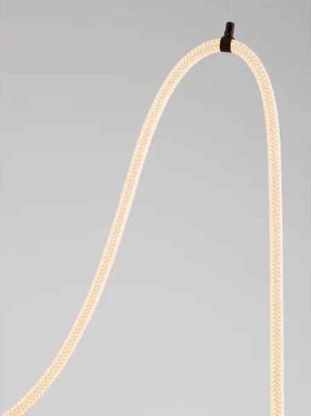 VISEČA LED SVETILKA ILANE/3000K/33W/2499Lm/ČRNO-BELA NL9780103