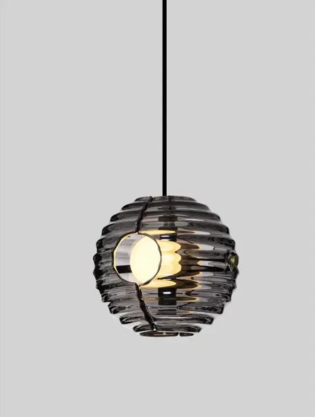 VISEČA LED SVETILKA LAS/3000K/13W/1526Lm/ČRNA & ZLATA & SIVA NL9009137