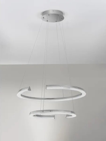ELMO VISEČA LED SVETILKA/3500K/70W/4117Lm/KROMIRANA NL9019731