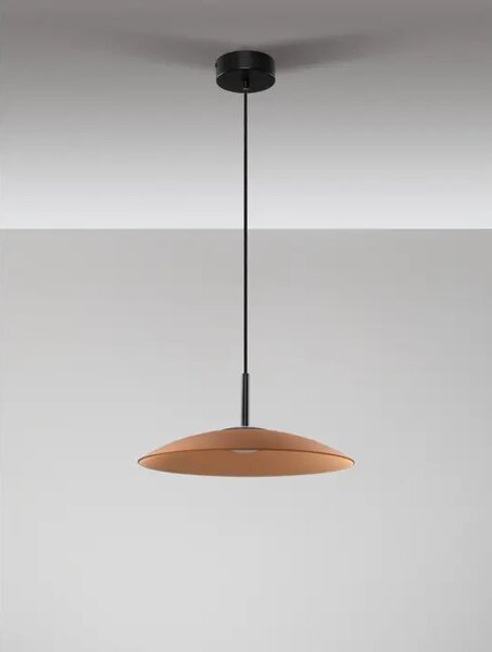 POLIFEMO VISEČA LED SVETILKA/3000K/12W/1040Lm/ČRNA IN MOCA RJAVA NL9620145