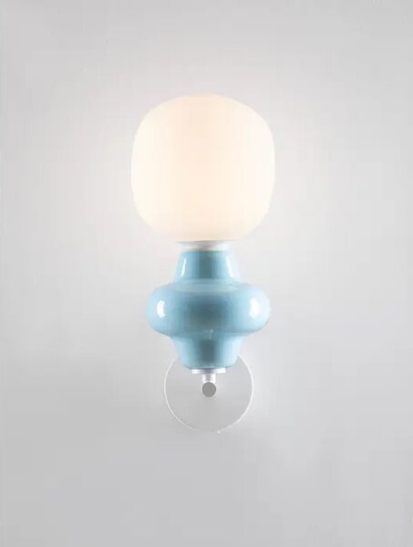 STENSKA SVETILKA CLIO LED E14/5W/MODRO-BELA NL9009124