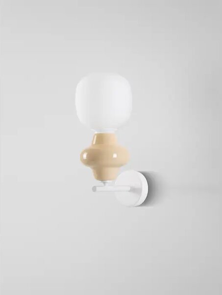 STENSKA SVETILKA CLIO LED E14/5W/ RUMENA IN BELA NL9009125