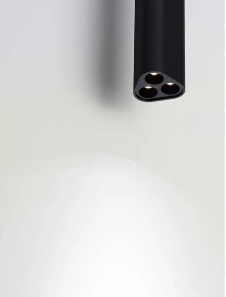 STROPNA SVETILKA ETHO LED /3000K/6W/452Lm/ČRNA NL9695105