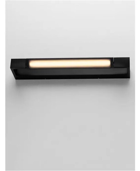 STENSKA SVETILKA ARGA LED/3000K/12W/1100Lm/ČRNA NL9030703