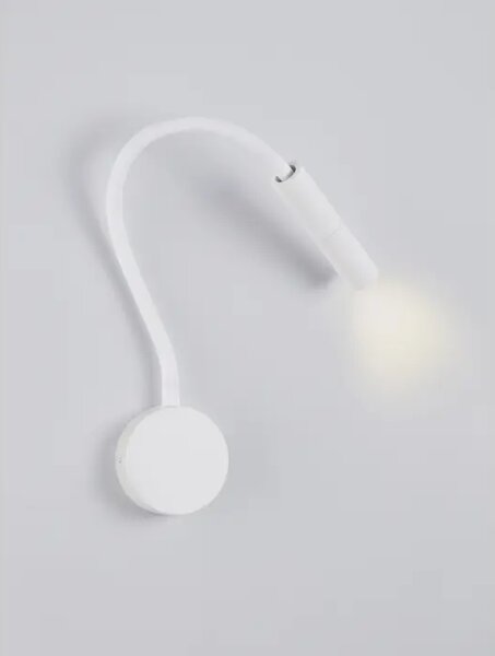 STENSKA SVETILKA SONICA LED/3000K/6W/453Lm/BELA NL9701621