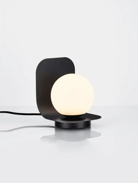 KAMNITA NAMIZNA SVETILKA LED E14/5W/ ČRNA NL9001083