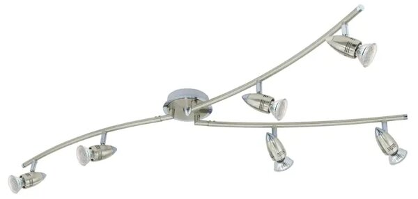 REFLEKTOR 6xLED GU10 6X3W, 6X240lm, NIKL-MAT/KROM, MAGNUM LED 92645