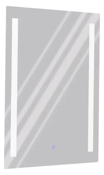 OGLEDALO Z LED SVETILKO 15W, 500X700, IP44, ALU/SREBRNA BUENAVISTA 99772