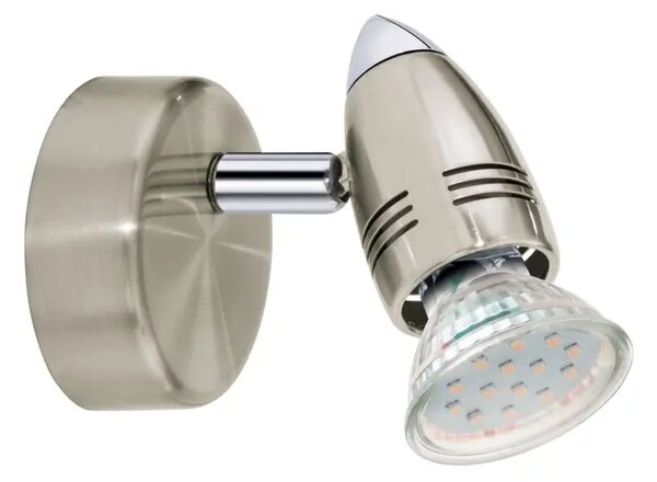 REFLEKTOR 1xLED GU10 1X3W, 240lm, NIKL-MAT/KROM, MAGNUM LED 92641