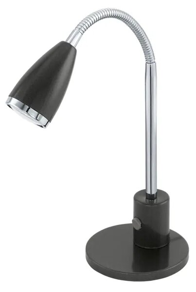 NAMIZNA SVETILKA 1xLED GU10, 1X3W, 240lm, ANTRACIT/KROMIRANA FOX 92873