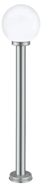 ZUNANJA STOJEČA SVETILKA 1xE27 H1000, INOX/SATEN NISIA 30207
