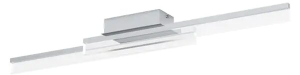 STROPNA SVETILKA 2xLED 2X10W, 2X1300lm, IP44, KROMIRANA/PROZORNA PALMITAL 97965