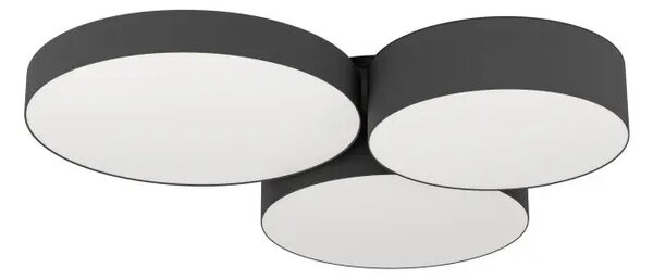 STROPNA SVETILKA 3xLED 3X7,5W, RGB+BELA, ČRNO/BELA BARBANO-Z 900853
