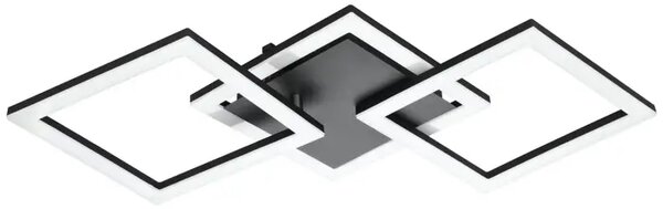 STROPNA SVETILKA 1xLED 32,4W, ZATEMNLJIVA BELA, ČRNO/BELA PARANDAY-Z 900317