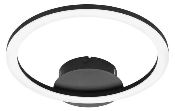 STROPNA SVETILKA 1xLED 12W, ZATEMNLJIVA BELA, ČRNO/BELA PARRAPOS-Z 900323