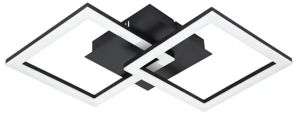 STROPNA SVETILKA 1xLED 21,5W, ZATEMNLJIVA BELA, ČRNO/BELA PARANDAY-Z 900316
