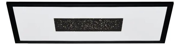 STROPNA SVETILKA 1xLED 17W, ČRNO/BELI MARMOR 900561