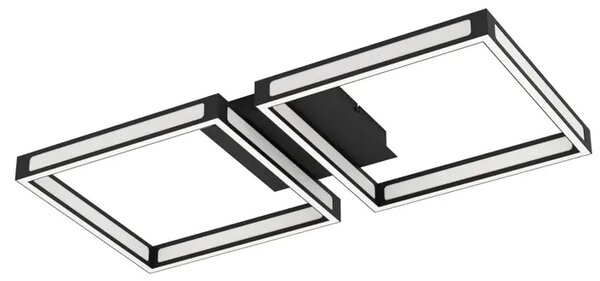STROPNA SVETILKA 1xLED 24W, 640X295, ČRNO/BELA ALTAFLOR 99788