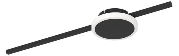 STROPNA SVETILKA 1xLED 6,3W, ČRNO/BELA SARGINTO 99608