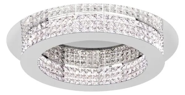 STROPNA SVETILKA/14, LED 14X3,2W, PROM 700, KROMIRANA/KRISTALNI PRINCIPE 39402