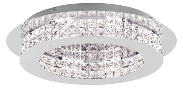 STROPNA SVETILKA/10, LED 10X3,2W, PROM 500, KROMIRANA/KRISTALNA PRINCIPE 39401
