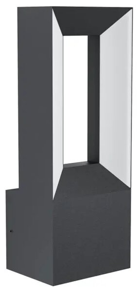 ZUNANJA STENSKA SVETILKA 2xLED 2X5W, 2X550lm, V-290, ČRNA RIFORANO 98725